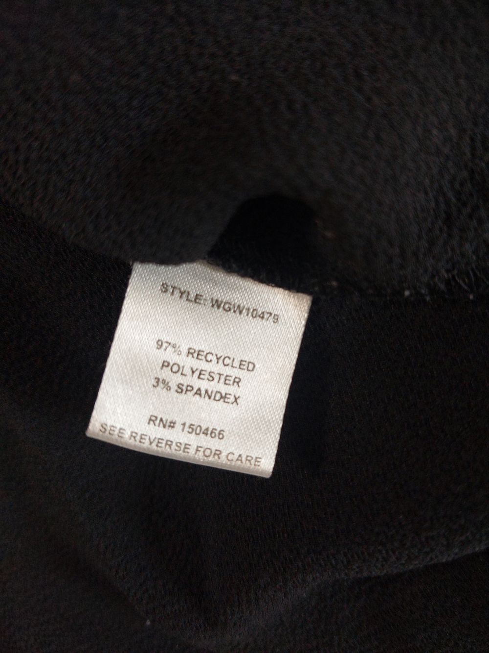 41 Hawthorn Black Cap Sleeve Split Neck Blouse XL Minimalist Workwear Mixed Medi - Picture 6 of 8